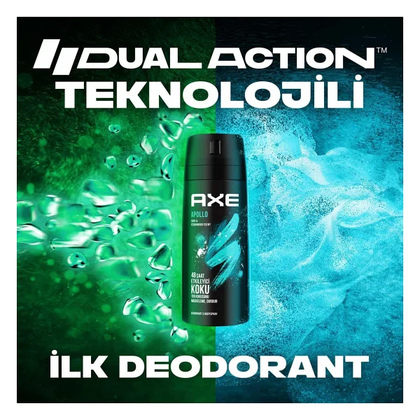 Axe Apollo 150 ml Erkek Deodorant - Görsel 6