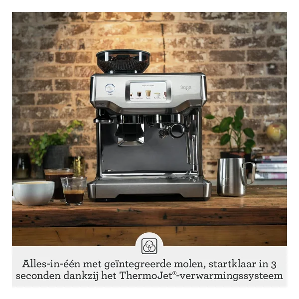 Sage The Barista Touch Ses880 Bss Yarı Otomatik Espresso Makinesi - Görsel 2