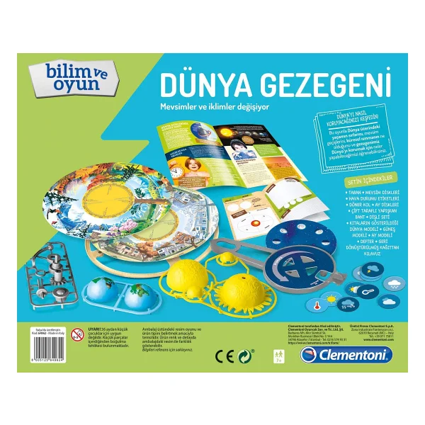 Clementoni Bilim Ve Oyun Dünya Gezegeni 64962 - Görsel 5