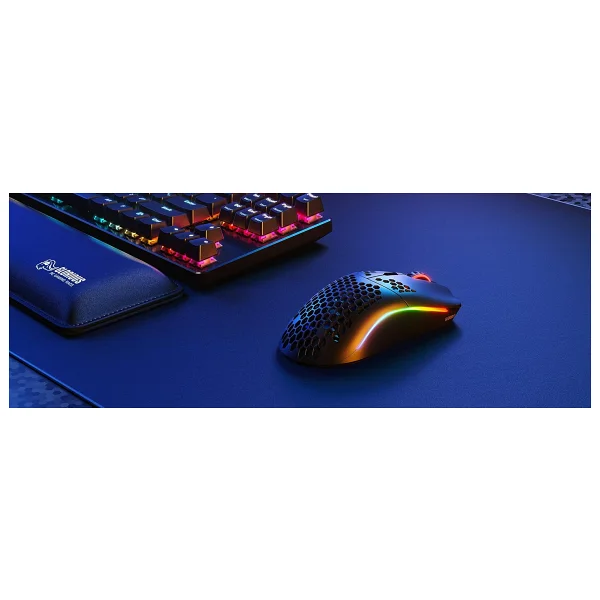 Glorious Model O Rgb Minus Kablosuz Bamf Sensörlü 19000 Dpi 65 Gram Gaming Mouse Mat Siyah - Görsel 8