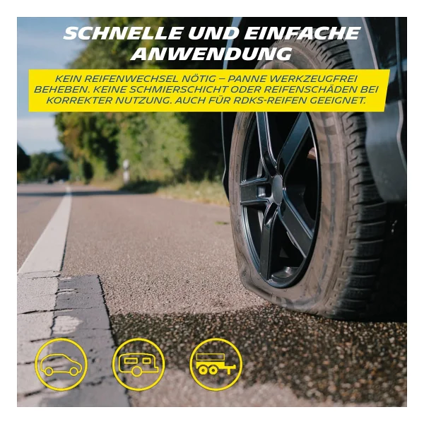 Michelin Mc92423 500 Ml Lastik Tamir Spreyi - Görsel 4