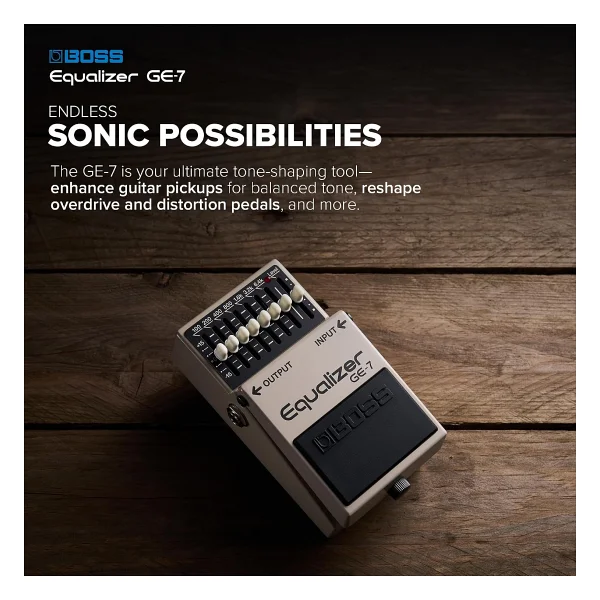 Boss Ge-7 Equalizer Pedal - Görsel 5