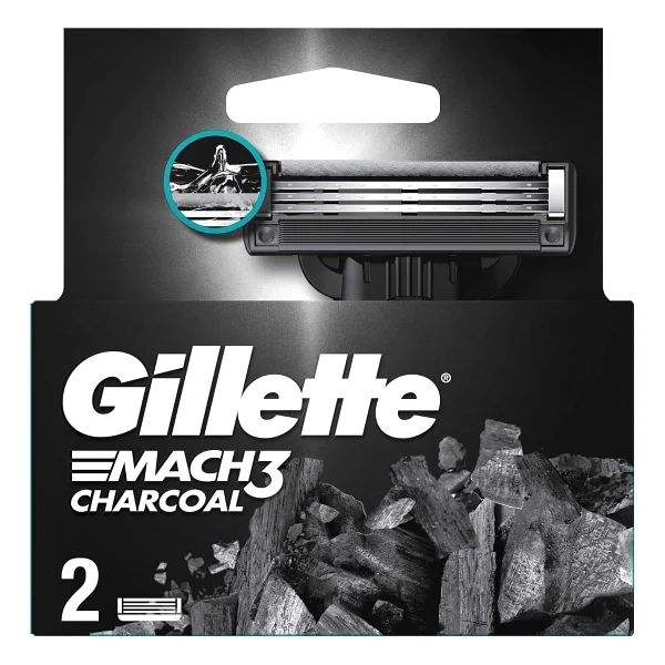 Gillette Mach3 Charcoal 4'lü Yedek Tıraş Bıçağı - Görsel 10
