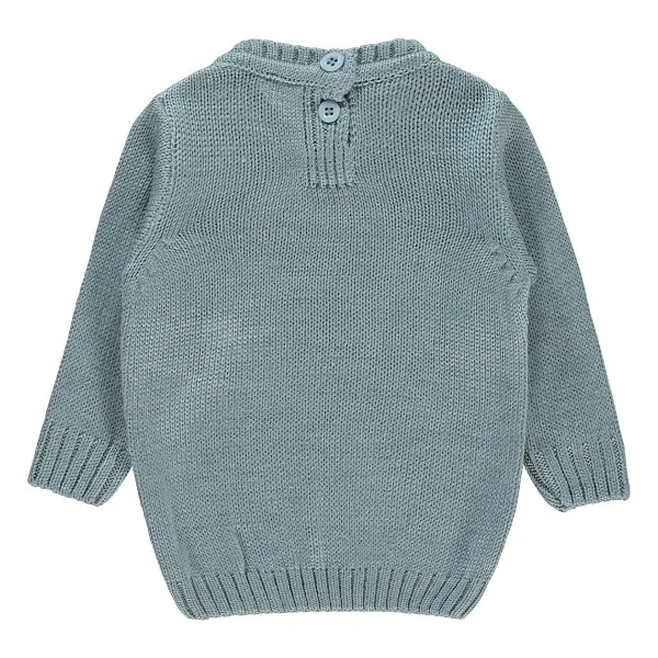 Civil Baby Erkek Bebek Triko Kazak 6-18 Ay Mavi - Görsel 3