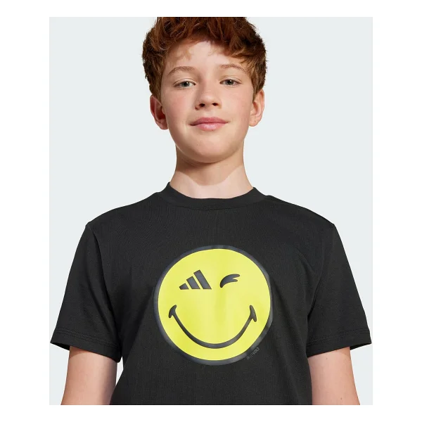 Adidas X Smileyworld Graphics Kısa Kollu Bisiklet Yaka Çocuk Tişört - Görsel 8
