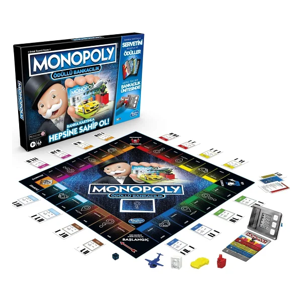 Monopoly Ödüllü Bankacılık E8978 - Görsel 7