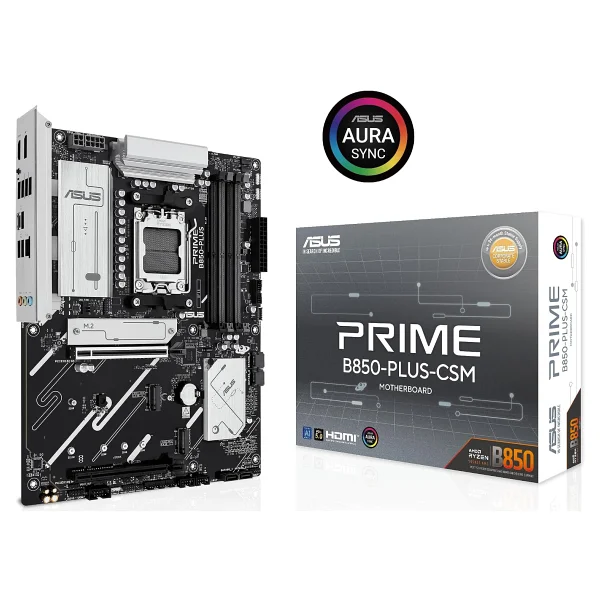 Asus Prime B850-Plus-Csm AMD Am5 DDR5 Atx Anakart - Görsel 9