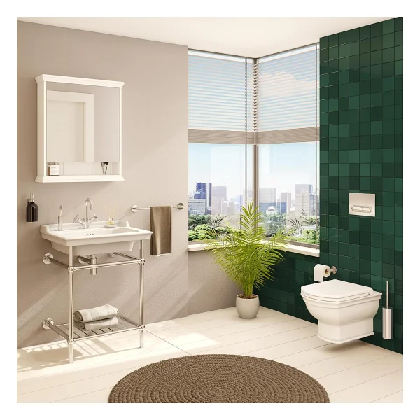Vitra A44109 Base 300 Uzun Krom Havluluk - Görsel 4