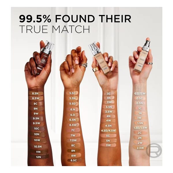 L'oreal Paris True Match Bakım Yapan 1.5n Linen 30 Ml Likit Fondöten - Görsel 3