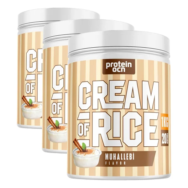 Proteinocean Cream Of Rice 1 kg 3 Adet Öğün Tozu - Görsel 8