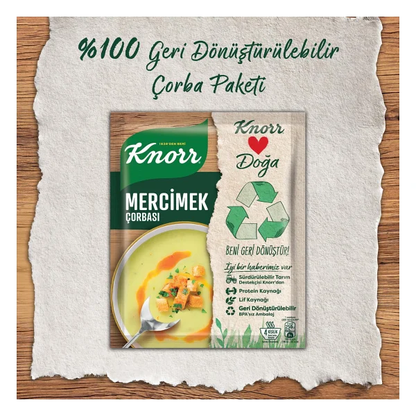 Knorr Mercimek Hazır Çorba 76 Gr - Görsel 3