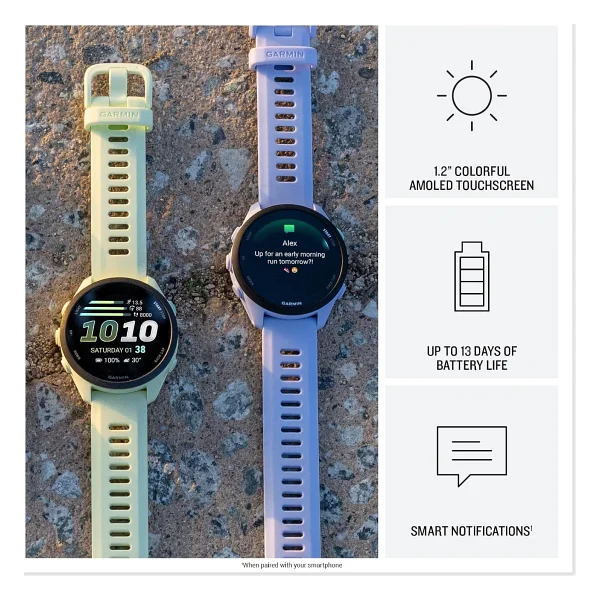 Garmin Forerunner 70 Sarı Akıllı Saat - Görsel 6