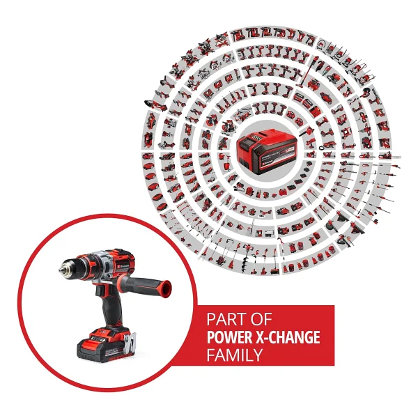 Einhell Te-CD 18 Li-İ Bl Çift Akülü 2 Ah Darbeli Matkap - Görsel 2