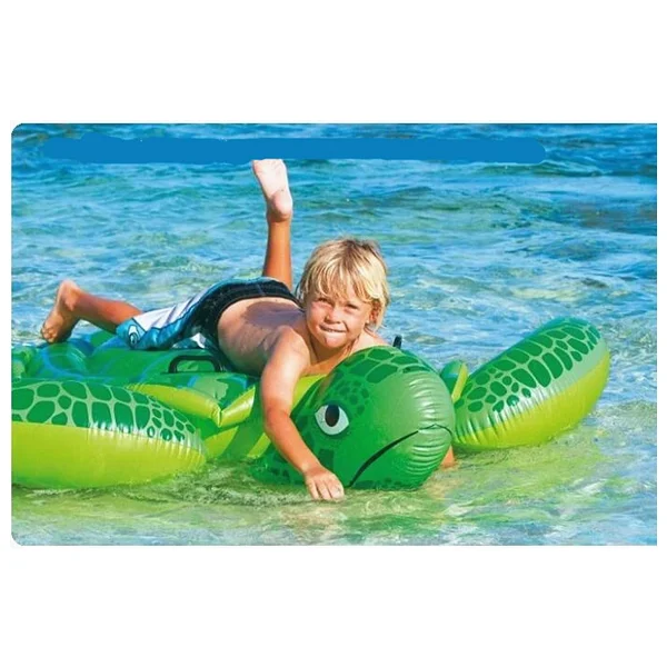Intex 57524 150x127 Cm Kaplumbağa Binici - Görsel 2