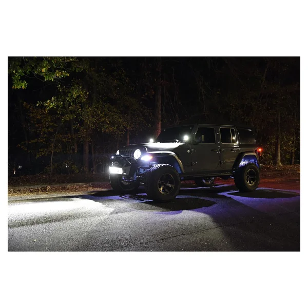 Hella Off-Road LED Lamba 12v-24v 70mm Hareketli Montaj 1fa358176-801 - Görsel 6