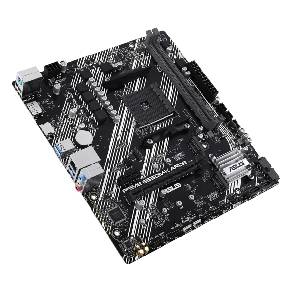 Asus Prime B550M-K ARGB B550 2xDDR4 DP/HDMI 2xM.2 AM4 Anakart - Görsel 6
