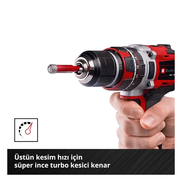 Einhell XS-CASE 49500404 4 Parça Elmas Fayans Matkap Ucu Seti - Görsel 8