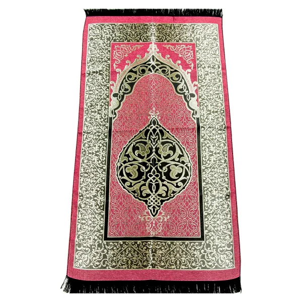 ihvan online Ekonomik Osmanlı Tafta Seccade - 0150 (Bordo) - Görsel 10