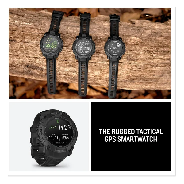 Garmin Instinct 3 50mm AMOLED Tactical Edition Akıllı Saat - Görsel 9