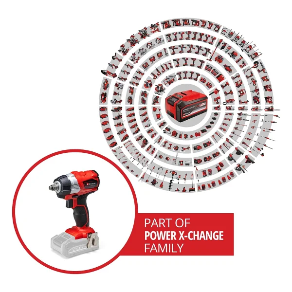 Einhell Tp-Cw 18 Li Bl Darbeli Somun Sıkma Makinesi - Görsel 2
