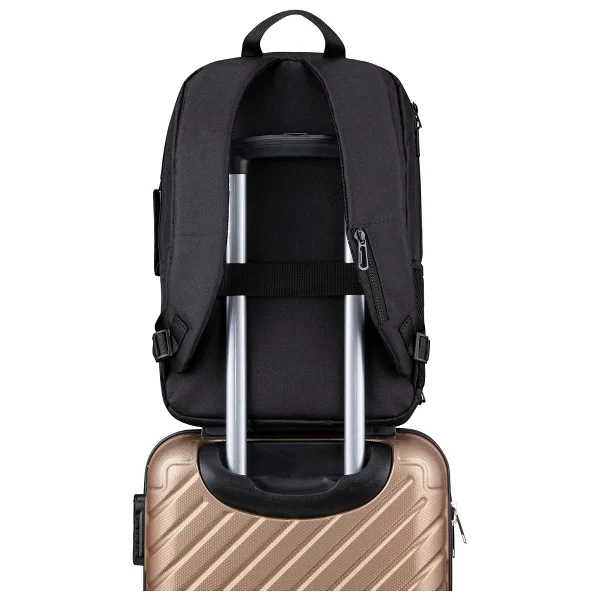 Classone Combo Bp-Tx300 Siyah 15.6" Laptop Sırt Çantası - Görsel 4