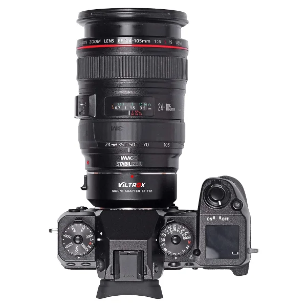 Viltrox EF-FX1 Canon To Fuji FX Mount Adapter - Görsel 3