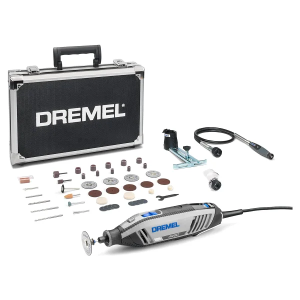 Dremel F0134250jk 4250-6 128 Aksesuarlı 175 W Gravür Taşlama El Motoru - Görsel 7