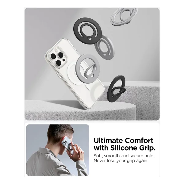 Spigen Magfit Amp0888 Magsafe Manyetik Telefon Tutucu - Görsel 2