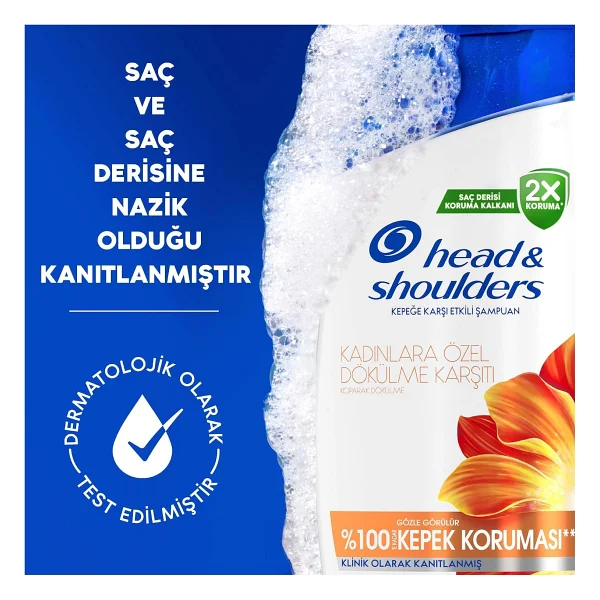 Head & Shoulders Kadınlar için 330 ml Saç Dökülmesine Karşı Kepek Şampuanı - Görsel 8