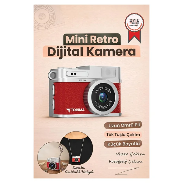 Torima Cmr35 Mor Dijital Fotoğraf Makinesi - Görsel 8