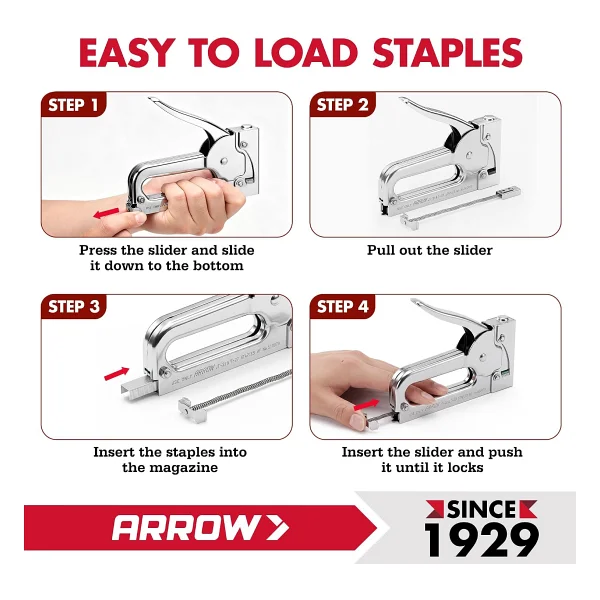 Arrow JT21CM 6-10 mm Mekanik Zımba Tabancası - Görsel 4