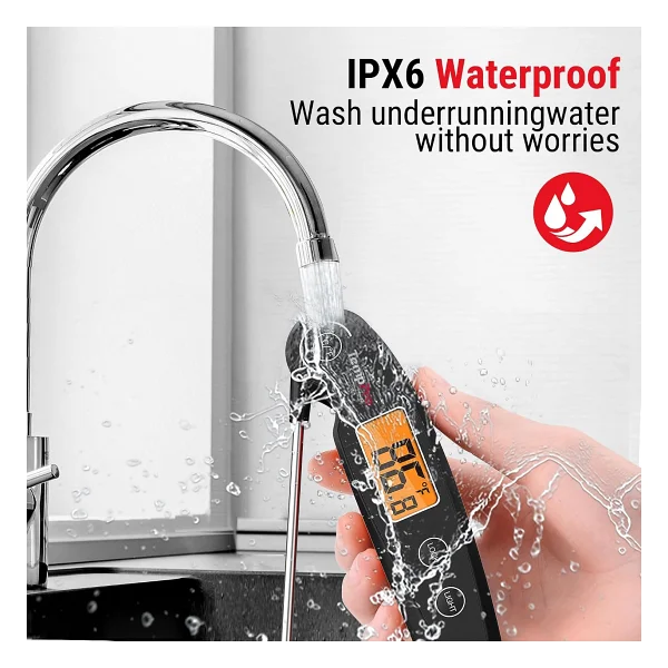 Thermopro Tp605 Siyah Gıda Termometresi - Görsel 3