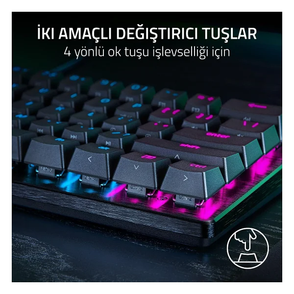 Razer Huntsman V3 Pro Mini %60 RGB Tkl Analog Optical Switch Kablolu Mekanik Oyuncu Klavyesi - Görsel 8