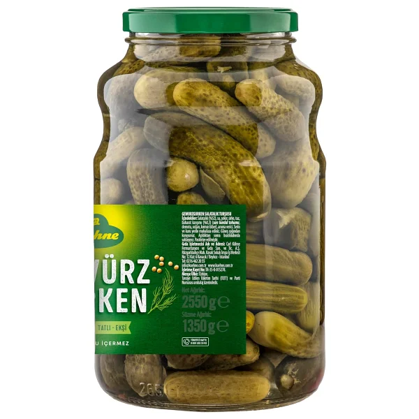 Kühne Gewurzgürken Salatalık Turşusu Cam 2650 ml - Görsel 2