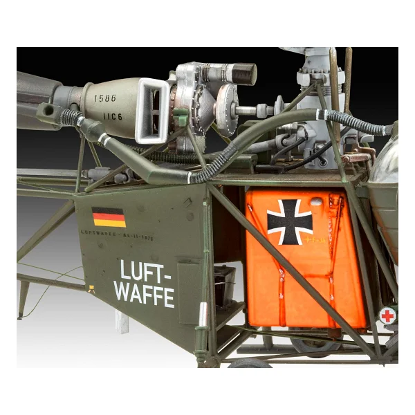 Revell Model Set Alouette II Uçak Seti - Görsel 5