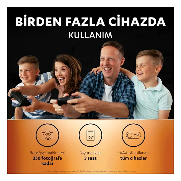 Duracell Şarj Edilebilir 750 mAh Aaa İnce Kalem Pil - Görsel 4