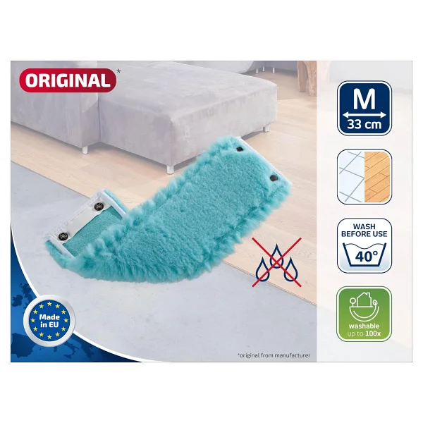 Leifheit Clean Twist Combi M Yedek Başlık Statik 33 Cm - Görsel 3
