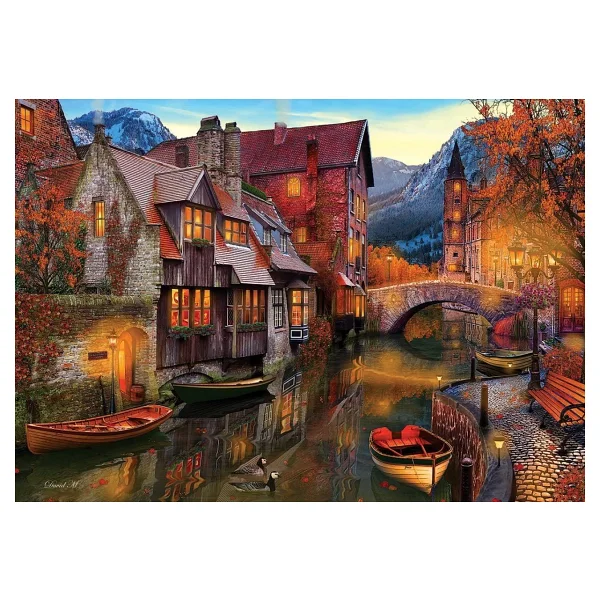 Art Puzzle Kanal Boyu Evleri Puzzle 2000 Parça 5476 - Görsel 2
