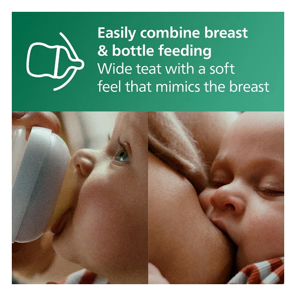 Philips Avent SCY933/01 Natural Response 240 ml Cam Biberon - Görsel 7