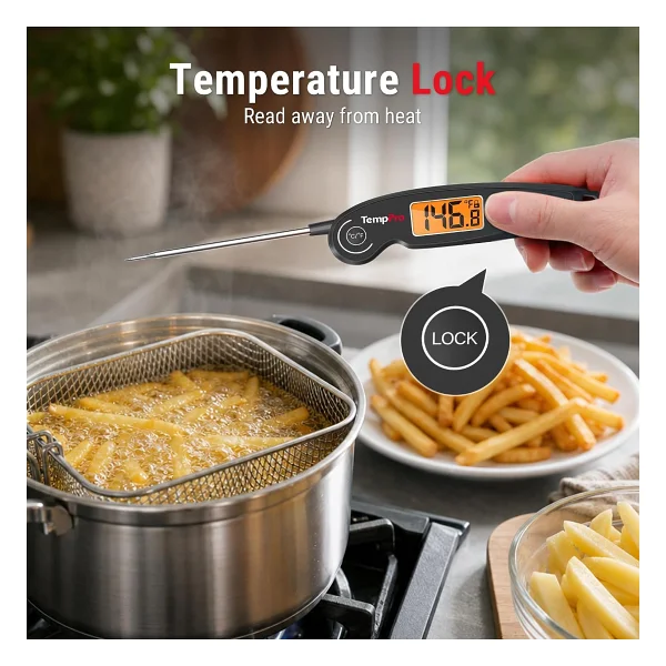 Thermopro Tp605 Siyah Gıda Termometresi - Görsel 6