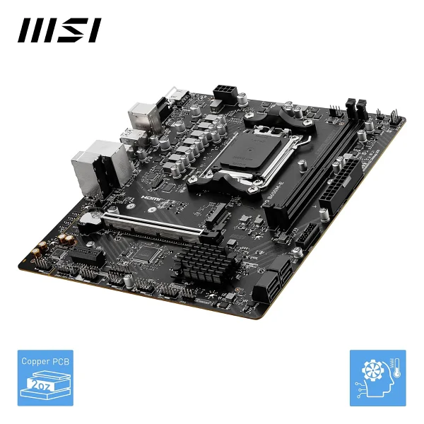 Msı Pro B650m-E AMD Am5 DDR5 Micro Atx Anakart - Görsel 5