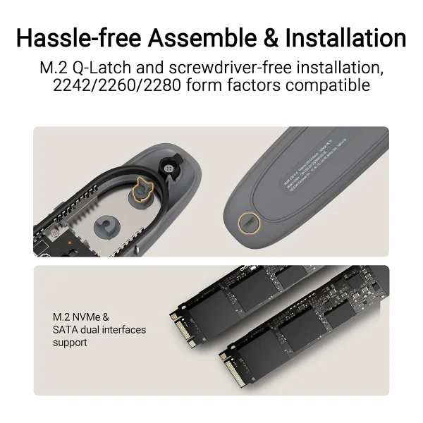 Asus Cobble Type-C M.2 SSD Harddisk Kutusu - Görsel 6