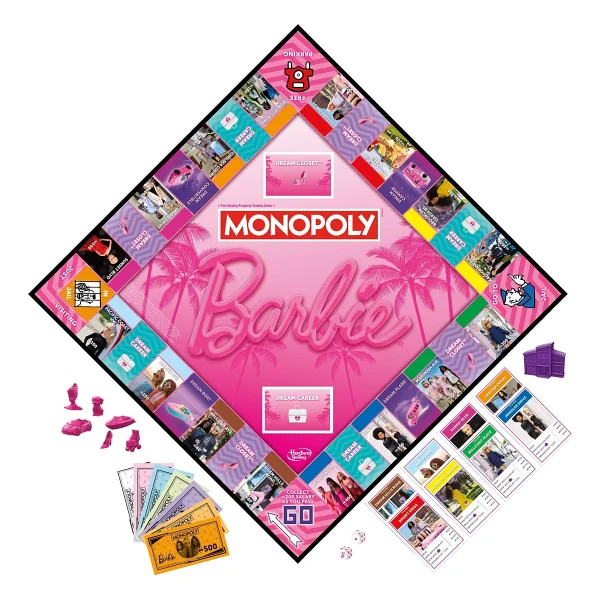 Monopoly Barbie G0038 - Görsel 3