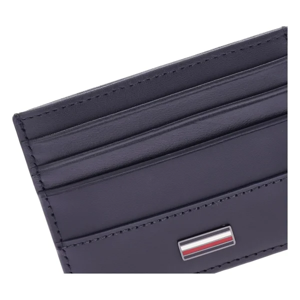Tommy Hilfiger TH CORP CC HOLDER Erkek Cüzdan, Mavi, Tek Beden - Görsel 3