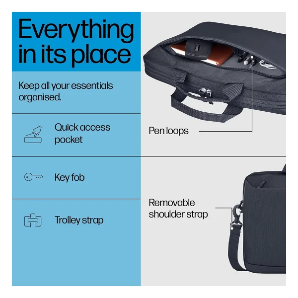 Hp Everyday A08kgaa 14" Laptop Çantası - Görsel 4