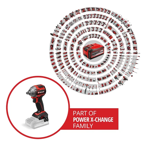 Einhell Tp-Cw 18/260-C Li Bl Darbeli Somun Sıkma Makinesi - Görsel 2