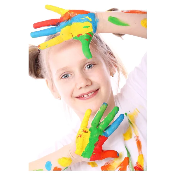 Funny Kids 25 Ml 12 Renk Parmak Boyası - Görsel 2