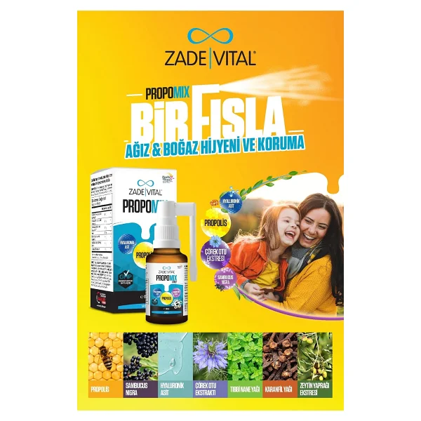 Zade Vital Propomix Sprey 20 ml - Görsel 6