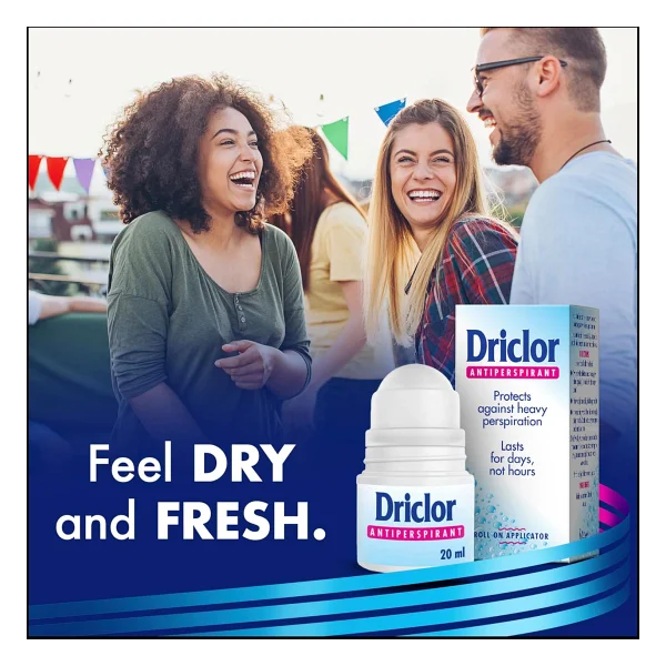 Driclor Antiperspirant 20 Ml Roll-On Deodorant - Görsel 4