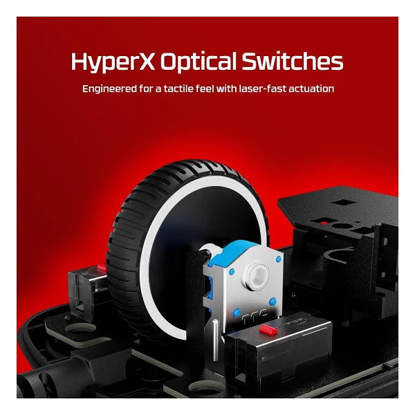 Hyperx Pulsefire Saga A2pb3aa RGB Optik Kablolu Oyuncu Mouse - Görsel 5